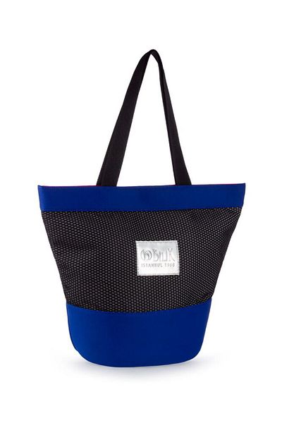 Bilik Deri Geantă de plajă pentru femei Saks Blue Beach-zl
