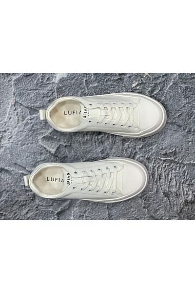 Lufian Women's Mia White Daily Shoes 121230038