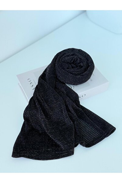 al bent al sharqieh Glittered stripped Cotton shawl hijab headscarf شال حجاب ...