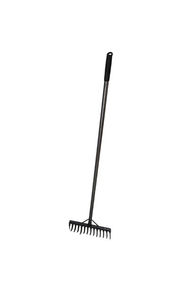 COBI SMART® Rake with metal handle, 14 teeth, 120 cm, rubber protection - COBI SMART®