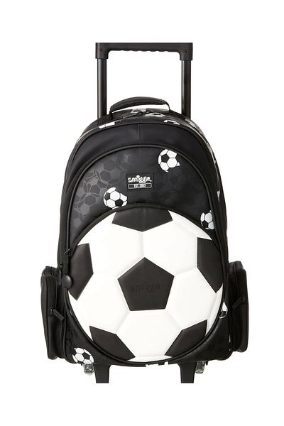 SMIGGLE - Goal Squeegee Lighted Wheeled Bag