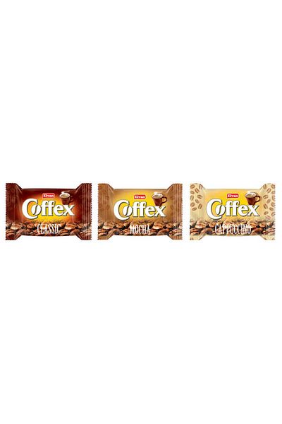 Elvan Bomboane Coffex Mix (Cafea-Cappuccino-Mocha) 1000 Gr. (1 Punga)