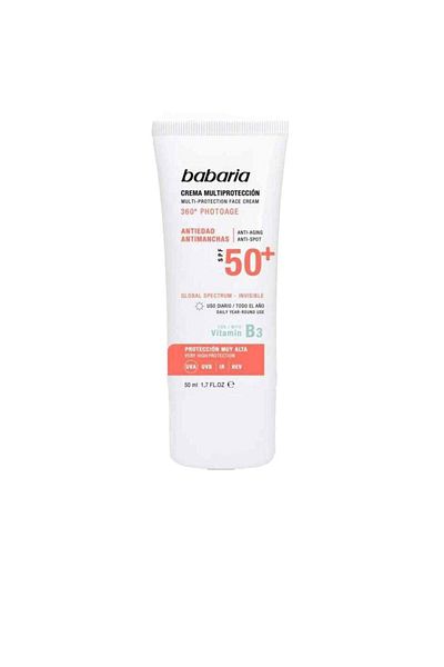 Babaria Crema faciala cu protectie solara Babaria SOLAR MULTIPROTECCION SPF50+ 50 ml