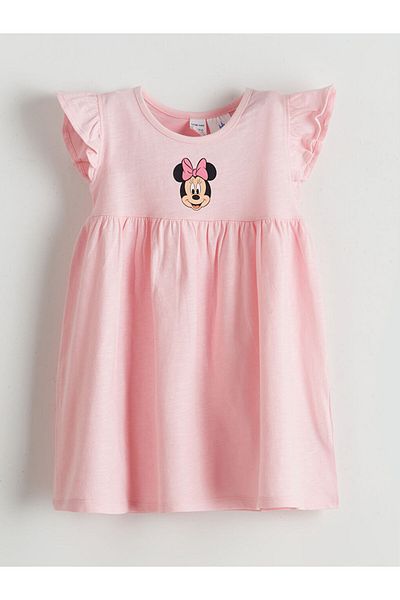 LC Waikiki Lcw Cotton Printed Baby Girl Dress 2-Piece New Season