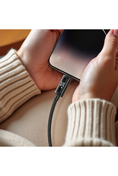 Mcdodo CA-7990 TYPE-C TO LİGHNİNG 36W ÇİFT LED EKRANLI KABLO