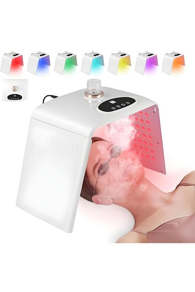 Teno Teno® Spray Beauty Device, 7 in 1, facial care, LED treatment, white