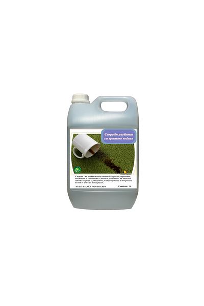 ARCA LUX Solutie pentru covoare Carpetin parfumat cu spumare redusa Arca Lux, Bidon 5 L