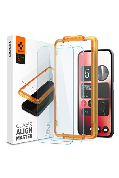 Spigen [SET 2x] Folie de sticlă securizată Nothing Phone (2a) / Phone (2a) Pl...
