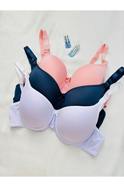 İNKO İÇ GİYİM Економічний бюстгальтер без наповнювача з 3-ма чашками