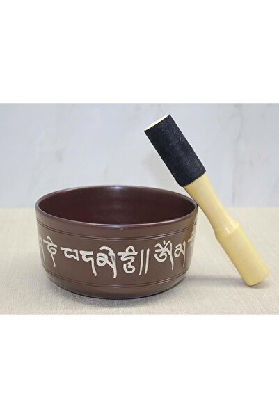 Genel Markalar Stresi Ve Kaygıyı Azaltır Meditasyon Çanı Yoga Çanı Tibet Çanağı 15*8 Cm