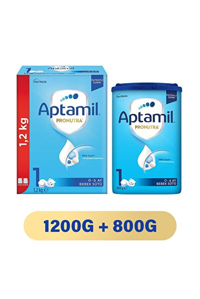 Aptamil 1 Pronutra Bebek Sütü 2000 g 0-6 Ay