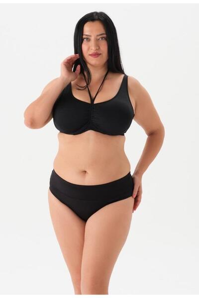 Eros 4055 High Waist Upf 50+ Uv Protection Underwire Gathering Bikini Suit