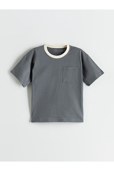 LC Waikiki Green Pocket Boys' T-Shirt and Shorts 2-Piece Set