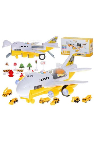 OEM Transport Aircraft With 6 Construction Equipment Plus Accessories, Front, Back And Side Opening
