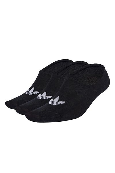 adidas Черни чорапи с ниска талия, размер S, 3p, Jv7442
