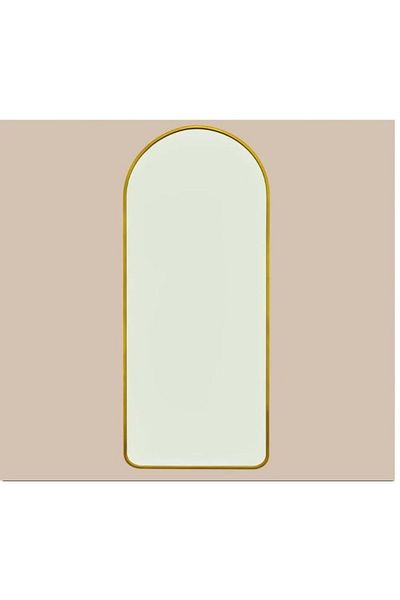 DEC15 Luxury aluminum frame wall mirror gold frame