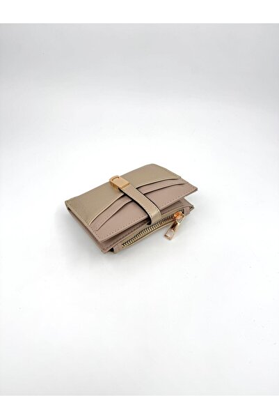 UCCELLO Women's Card Holder Wallet - Stylish Wallet with Zipper, Magnet Buckle, Multi-Compartment Leather Look