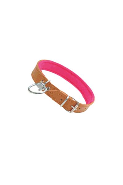 flores Zgarda caine din piele + pasla, nr 860,2.5 cm x 65 cm