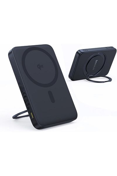 Baseus PicoGo Qi2 5000mAh Magnetic Wireless Power Bank, 20W Ultra-Slim Fast Power Bank MagSafe with