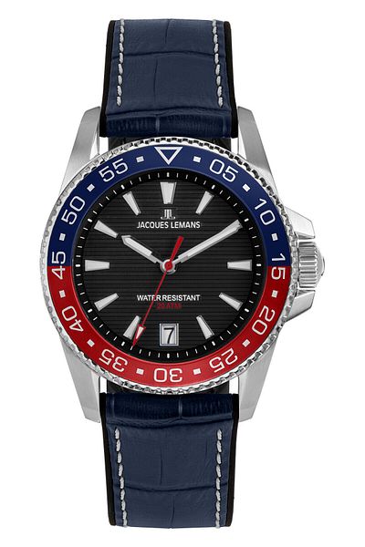 Jacques Lemans 1-2205D Liverpool Diver Men's Wristwatch