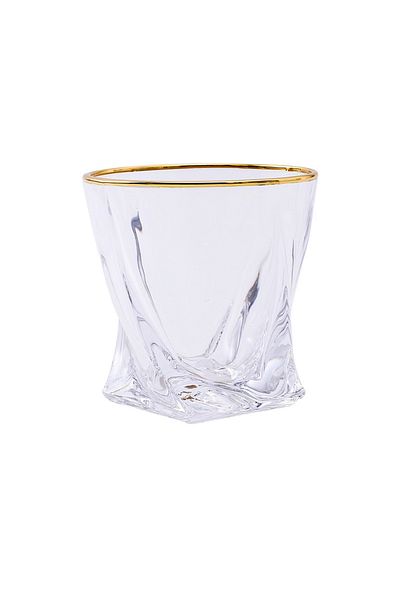 sharpdo 293 ML Six Pieces Light Luxury Household Nordic Glass High Color Water Cup Set