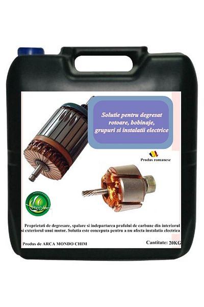 ARCA LUX Solutie pentru degresat rotoare, bobinaje, grupuri si instalatii electrice Arca Lux, Bidon 20 l