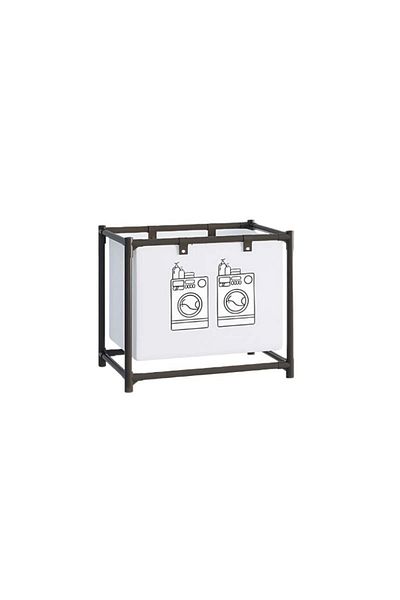 OEM Laundry basket with 2 compartments