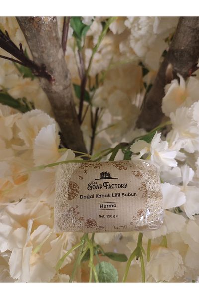 SS HOME CONCEPT Natural Pumpkin Fiber Handmade Natural Date Extract Soap
