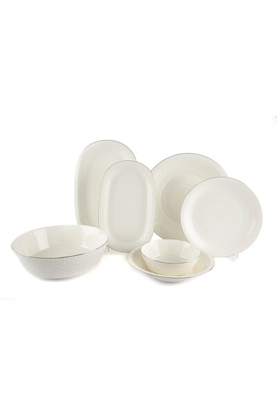 Mikasa Moor Silver Cross 27 Parça Yemek Takımı