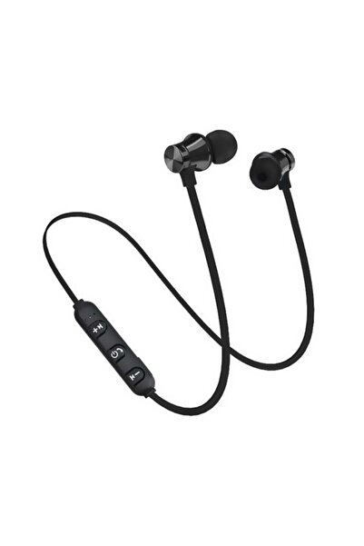 TECHSTAR Căști wireless Bluetooth Sport BT4, impermeabile, tip căști intraauriculare, microfon încorporat, negre