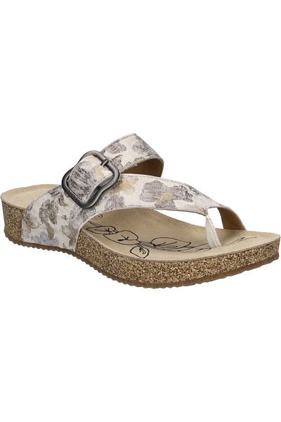 Josef Seibel Tonga 77 | Zehentrenner für Damen | Bej Tonga 77, creme-multi