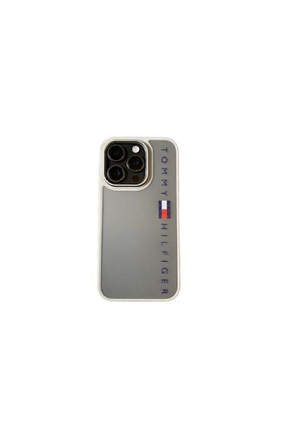Tommy Hilfiger Phone case compatible with iPhone 13, Tommy Hilfiger, gray