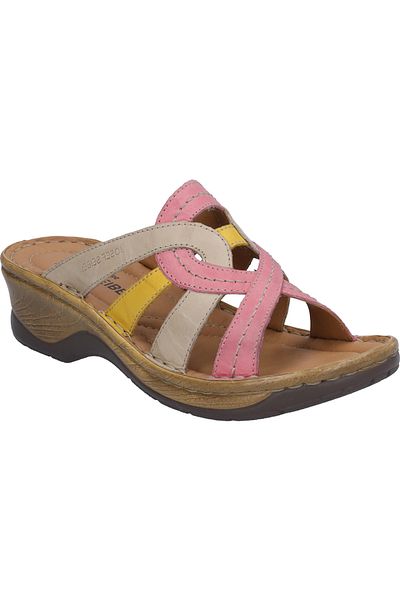 Josef Seibel JOSEF SEIBEL Catalonia 01 | Clog für Damen | Rot Catalonia 01, roz-multi