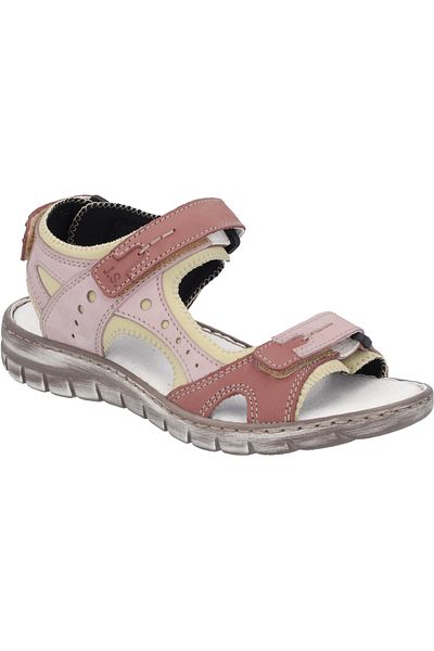 Josef Seibel JOSEF SEIBEL Stefanie 23 | Sandale für Damen | Rot Stefanie 23, altrosa-kombi