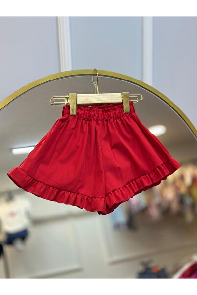 ArdenKids 2-7 Yaş Kırmızı Şort