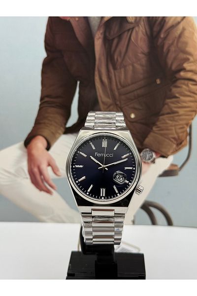 Ferrucci Men's Watch Waterproof with 2 Years Warranty 02223m