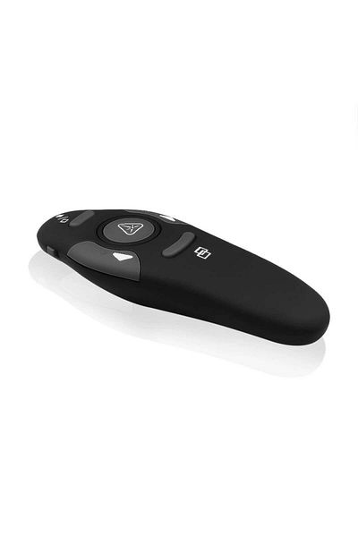 TECHSTAR Wireless Presentation Remote Control, With Laser Pointer, Slideshow Buttons, Usb