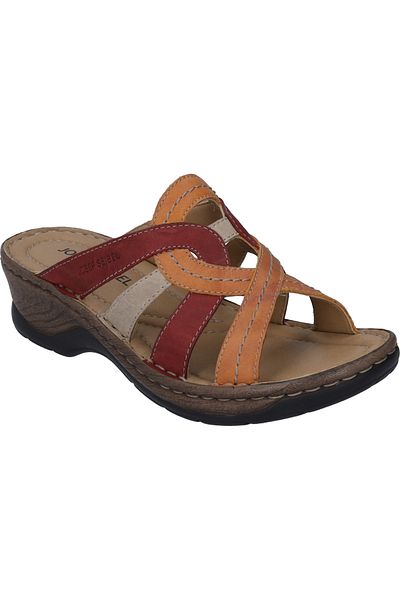 Josef Seibel JOSEF SEIBEL Catalonia 01 | Clog für Damen | Gelb Catalonia 01, portocaliu-multi