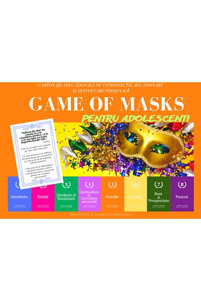 Game of Masks for Teenagers – game of introspection and self-knowledge