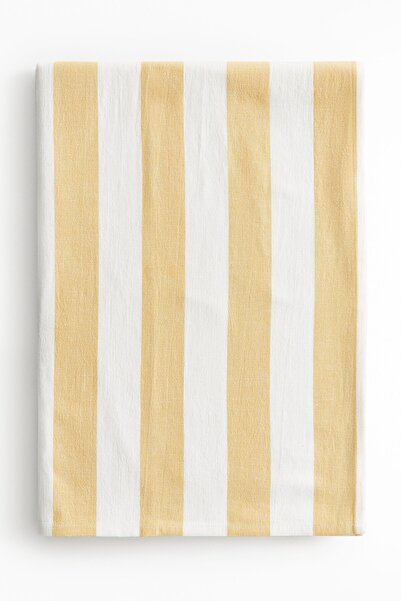 H&M Desenli ve Pamuklu Masa Örtüsü