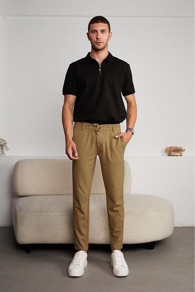 JACK CAPRİO Men's New Season Jogger Pants Lycra High Quality Fabric