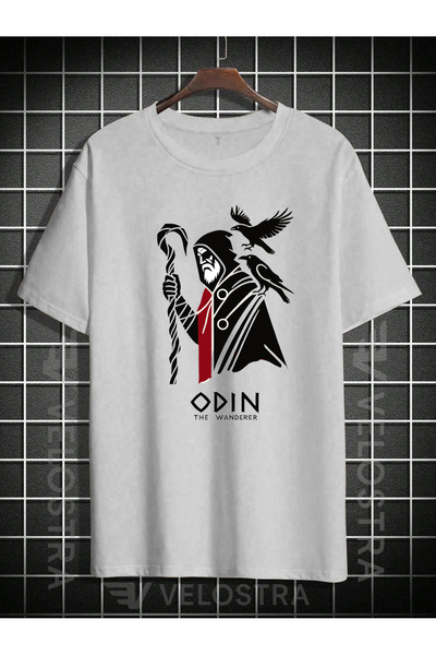 Velostra Μπλουζάκι Unisex GodOdin με τύπωμα oversized