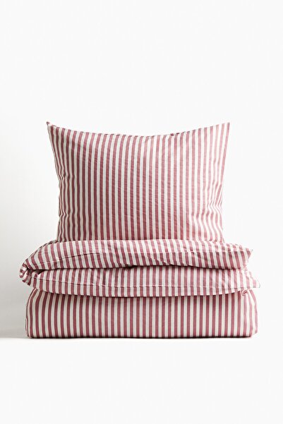 H&M Pamuklu Tek Kişilik Nevresim Takımı