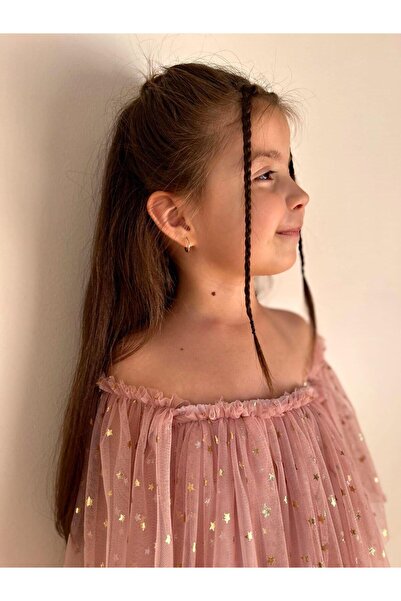 ArdenKids 2-5 Yaş Yıldız Detaylı Elbise