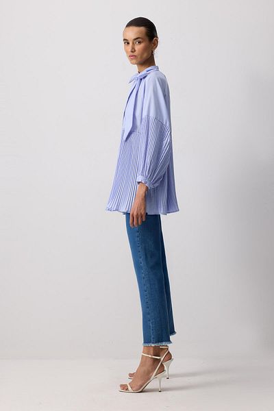 Touché Privé Tunic with Tie at the Collar
