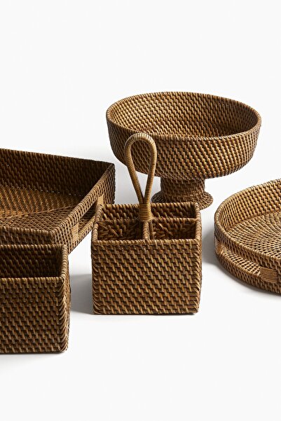H&M Rattan Tepsi