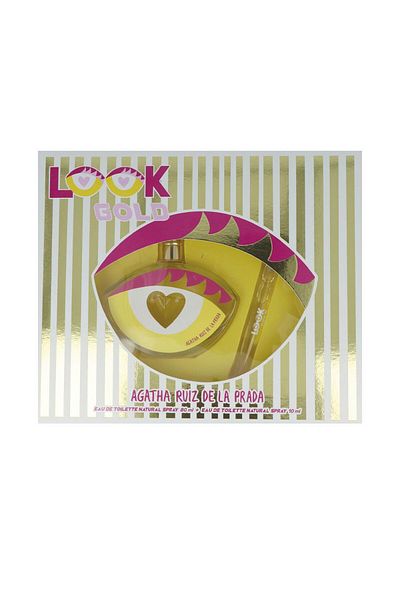 Agatha Ruiz De La Prada Women's Eau de Toilette Set AGATHA RUIZ LOOK GOLD