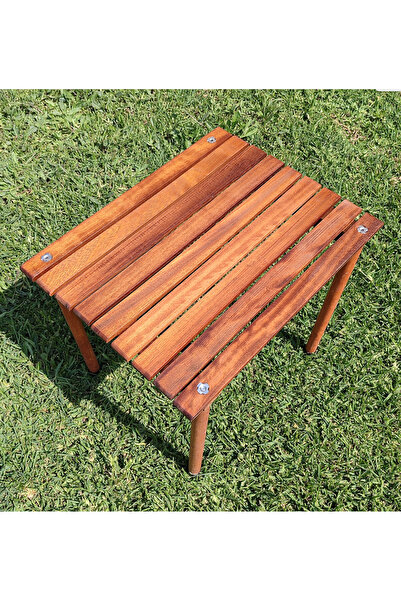 Metta's Shop El yapımı ahşap kamp masası