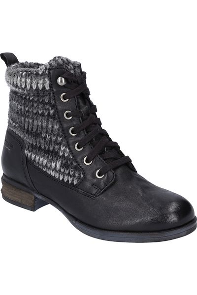 Josef Seibel JOSEF SEIBEL Sanja 17 | Stiefelette für Damen | Schwarz Sanja 17, schwarz-kombi