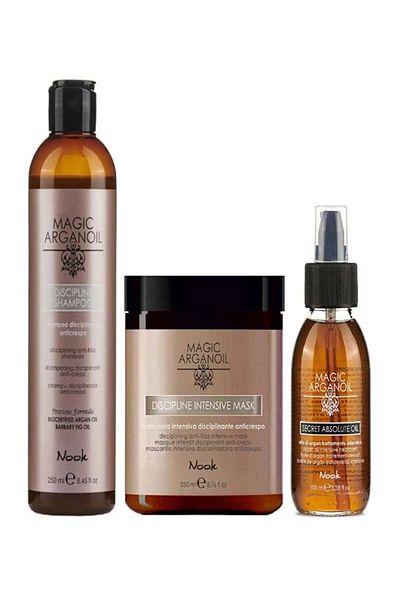 Nook Pachet mic netezire, hidratare Magic Argan Oil Discipline